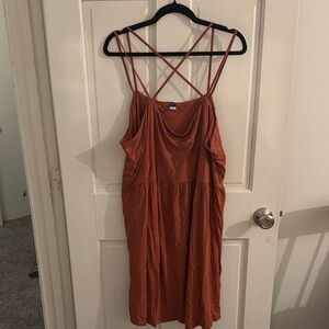 Old Navy Terracotta Midi Dress